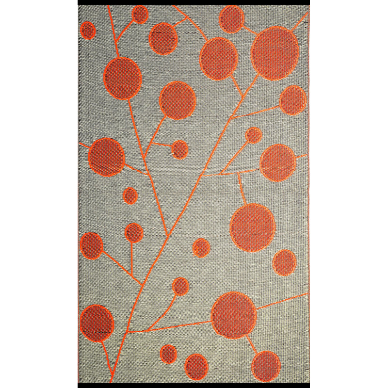 Cotton Ball Reversible Brown/Orange Outdoor Area Rug & Reviews AllModern